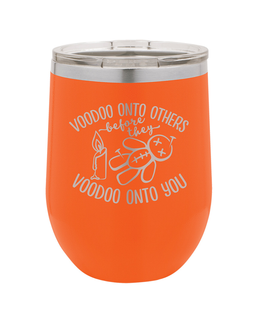 Susquehanna Voodoo Onto Others Orange Insulated Stemless Tumbler With Lid
