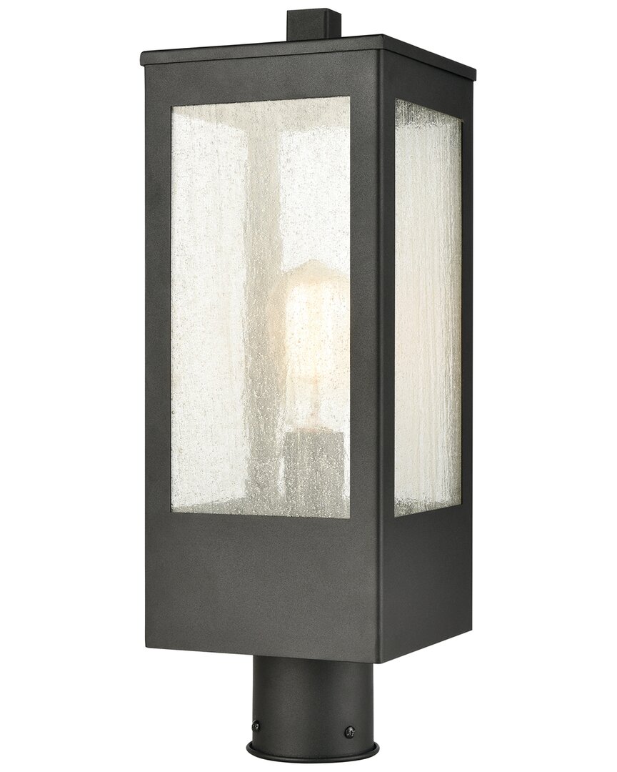 Artistic Home & Lighting Artistic Home Angus 20'' High 1-light Outdoor Post Light In Grey