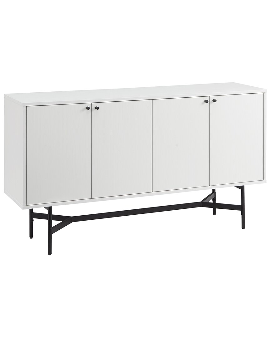 Shop Abraham + Ivy Richmond 58in Wide Rectangular Buffet Table In White