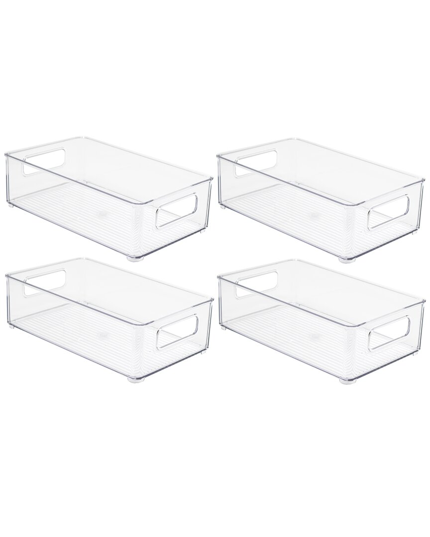 Sorbus Set Of 4 Fridge Bins In Nocolor