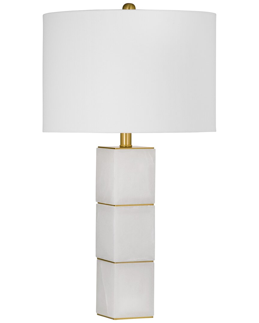 Bassett Mirror Swindon Table Lamp In White