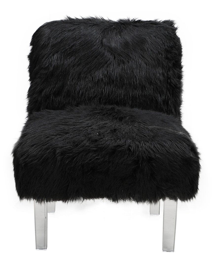 Chic Home Fabio Accent Chair In Black