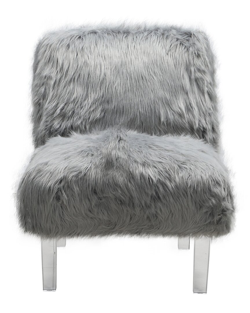 Chic Home Fabio Accent Chair In Grey