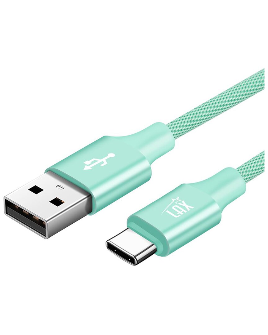 Lax Gadgets Usb Type C Turquoise To Usb 6ft