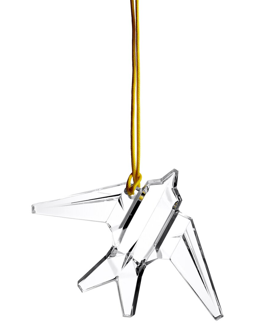 Waterford Origami Bird Ornament In Multi