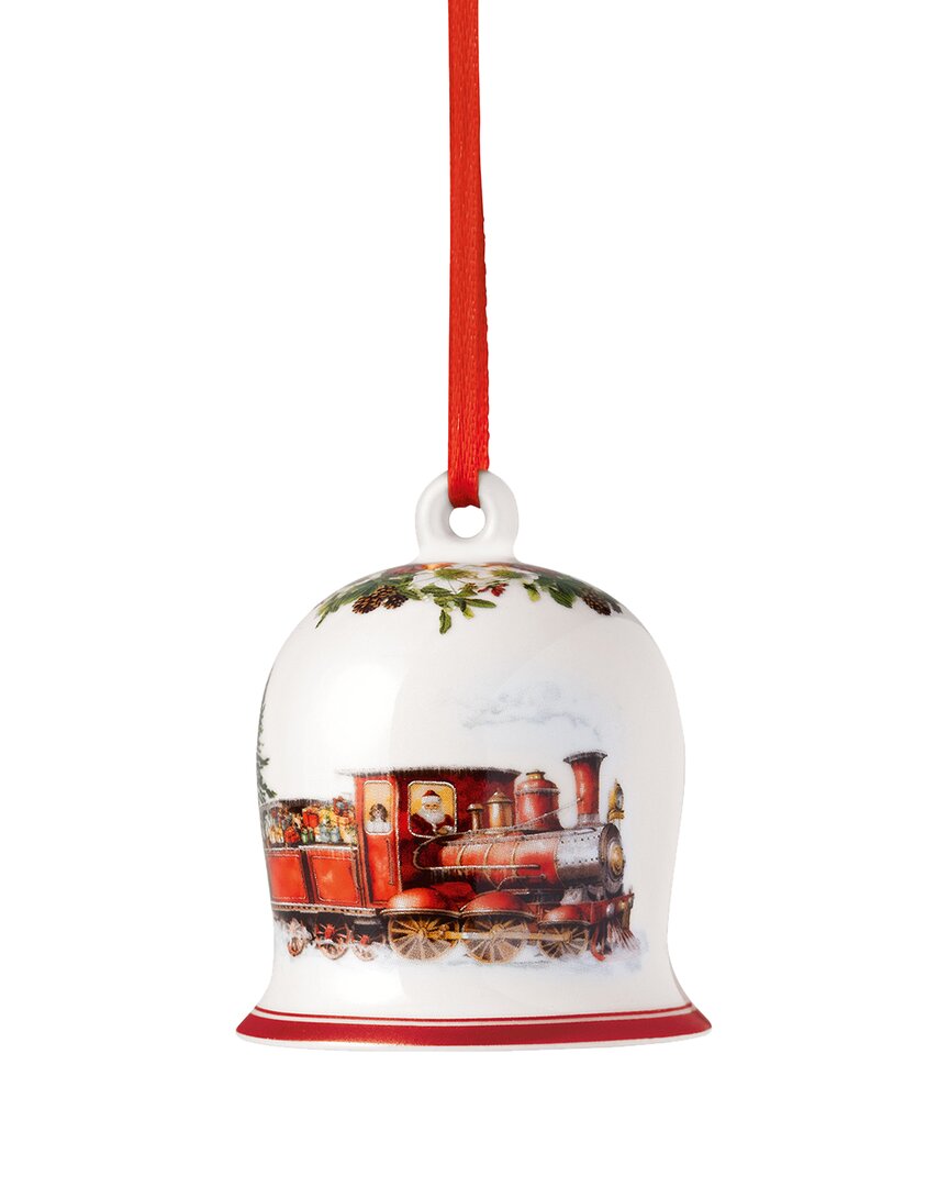 Villeroy & Boch Annual Christmas Edition Bell Ornament 2025 In Multi