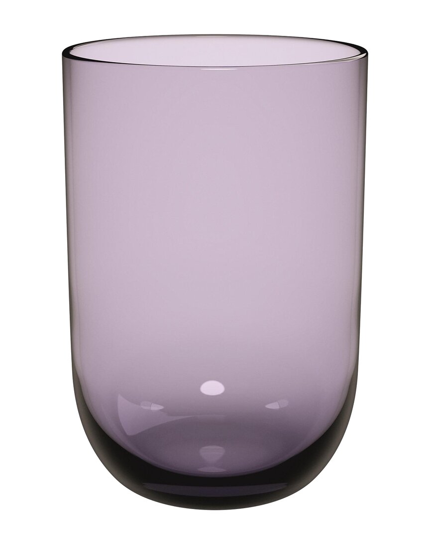 Villeroy & Boch Set Of 2 Like Highball/tumblers In Purple