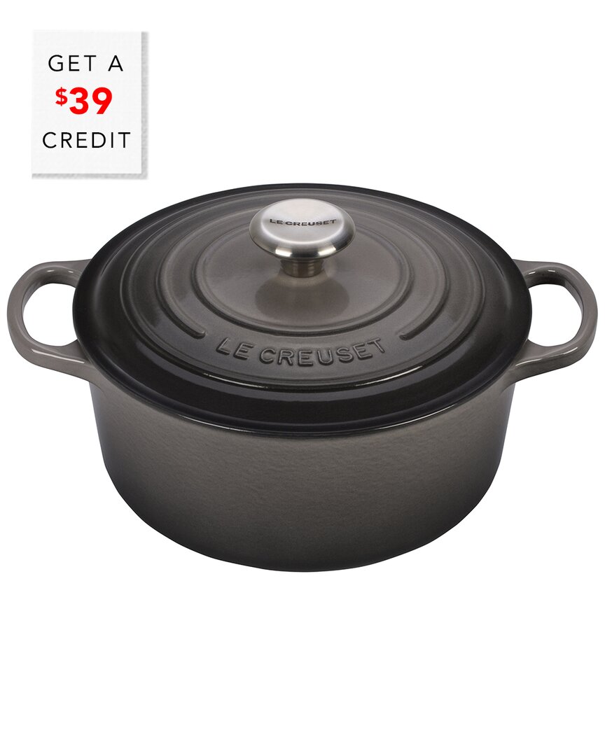 Le Creuset 4.5-qt. Signature Enameled Cast Iron Round Dutch Oven