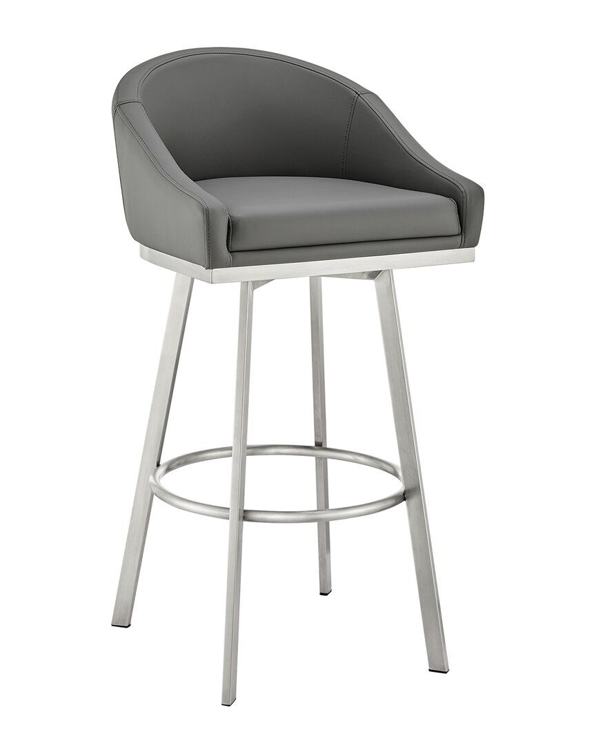 Armen Living Eleanor 26in Swivel Counter Stool