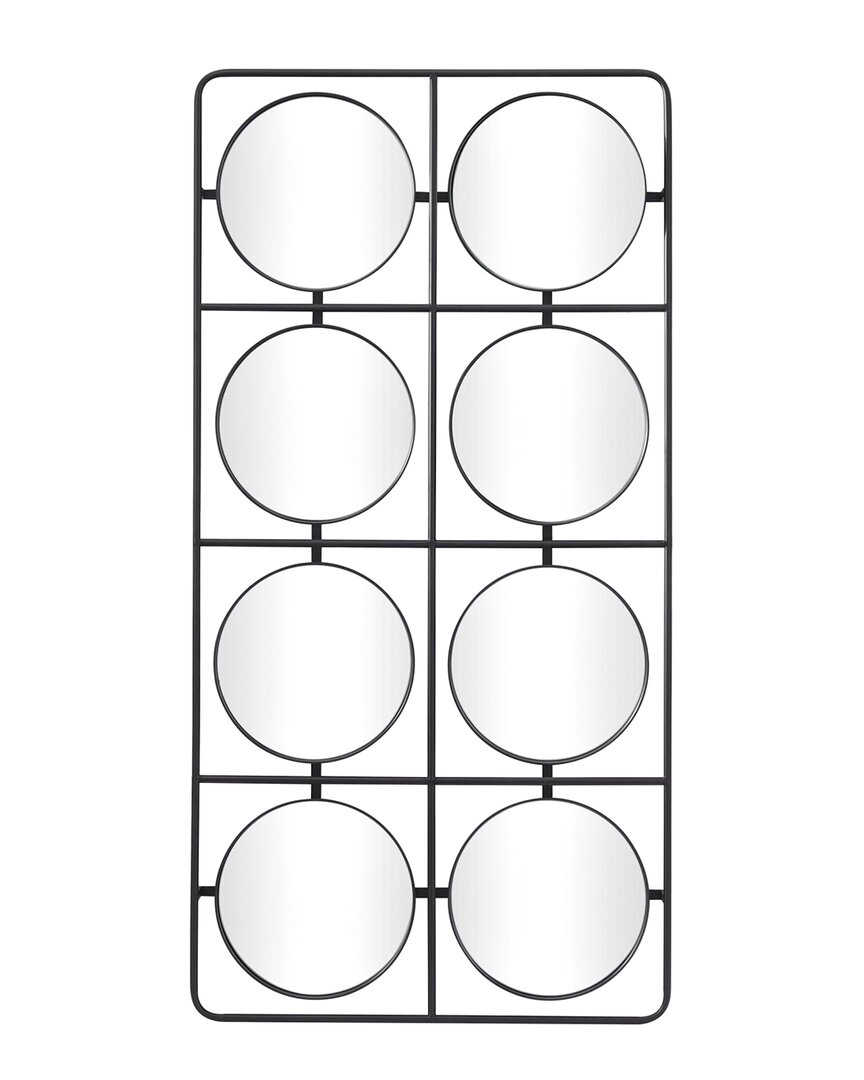 Peyton Lane Modern Wall Mirror In Black