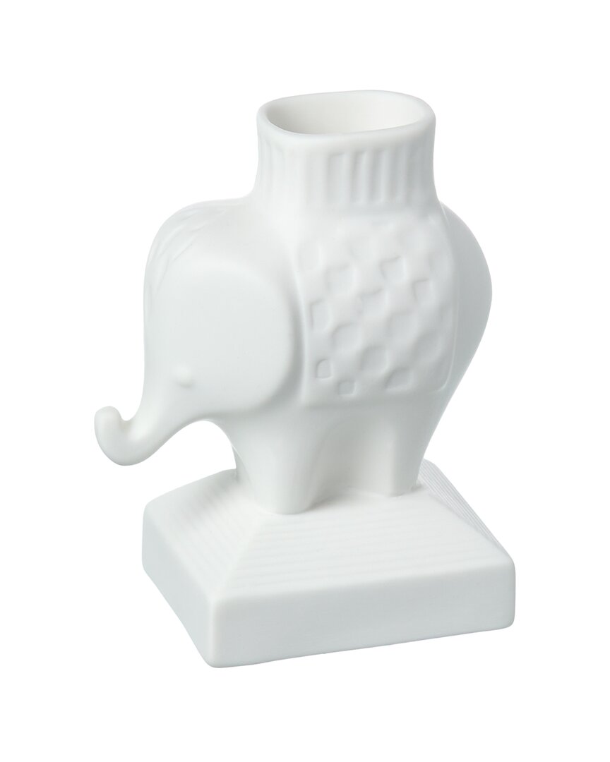 Jonathan Adler Elephant Match Strike In White