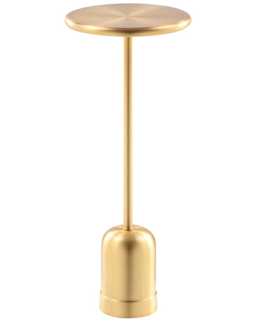 Pangea Home Gold Marshal Side Table