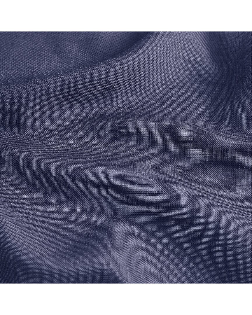 Threadmade Brighton Grommet Window Curtain Panel In Blue