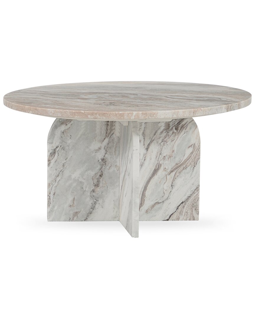 Classic Home Reilly Marble Coffee Table