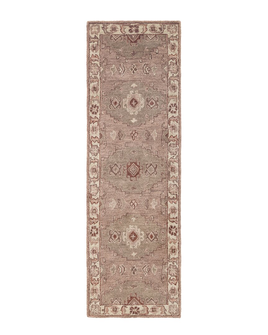 Obeetee Timeless Wool Rug In Red