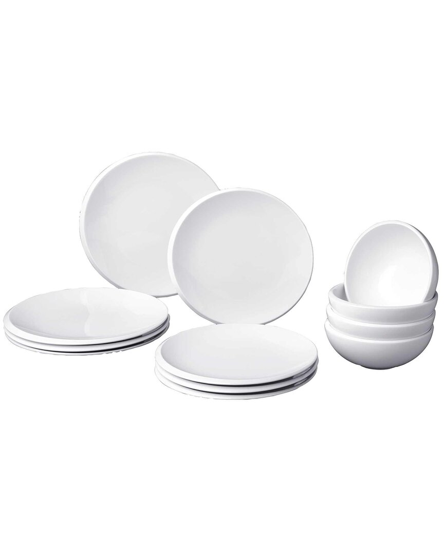 Villeroy & Boch Newmoon 12pc Set In White