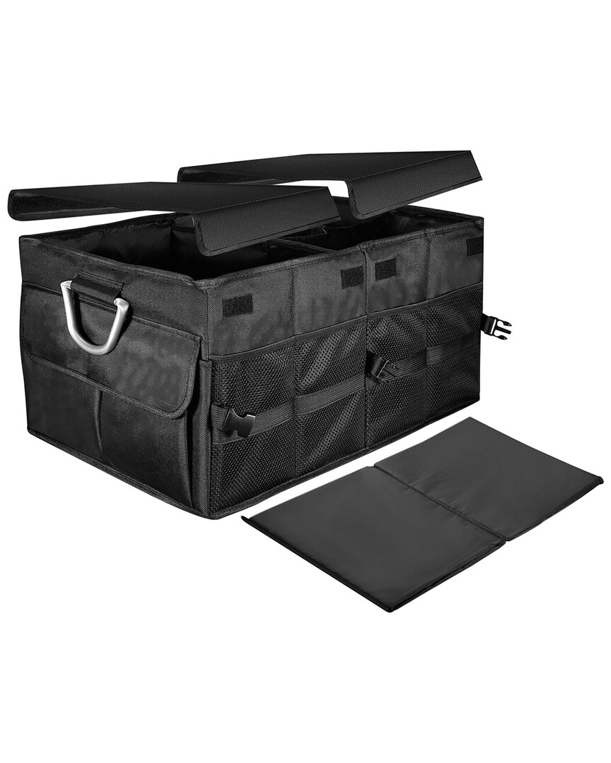 Fresh Fab Finds Collapsible Car Trunk Organizer In Black