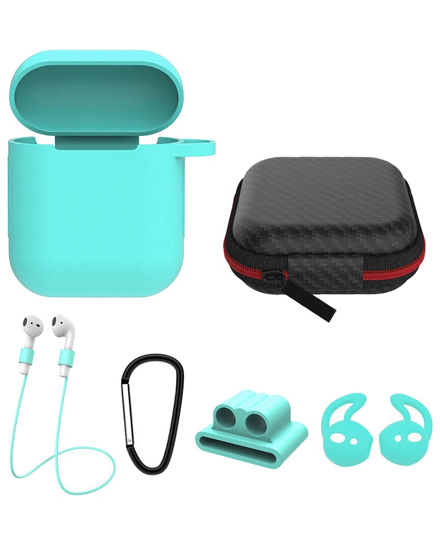 Fresh Fab Finds Silicone Green Case For Apple Airpods In Blue