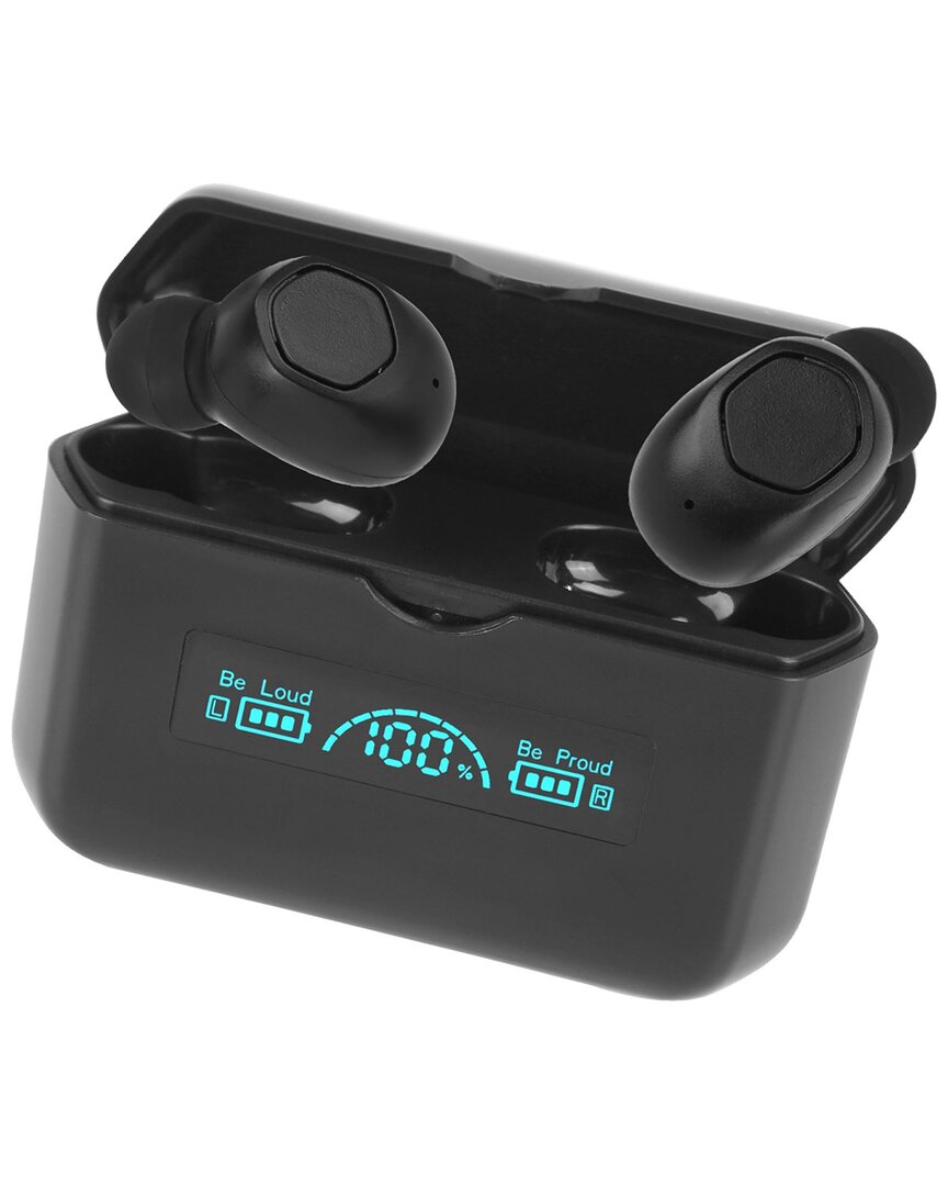 Fresh Fab Finds Wireless Earbuds With Charging Case In Black