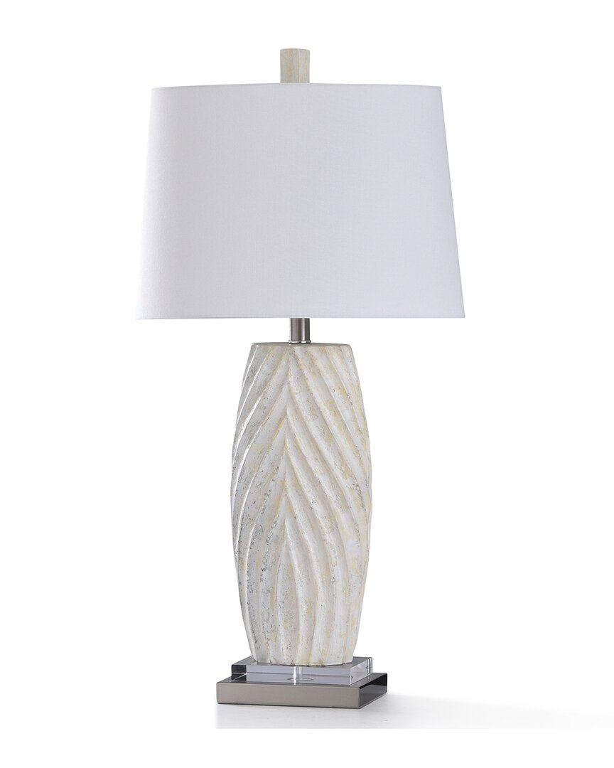 Stylecraft Brie Table Lamp In Silver