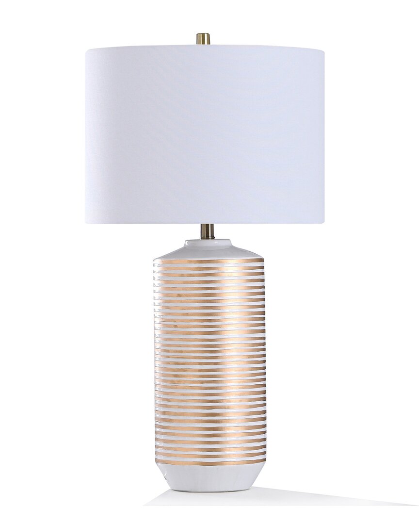 Stylecraft Contini Table Lamp In White