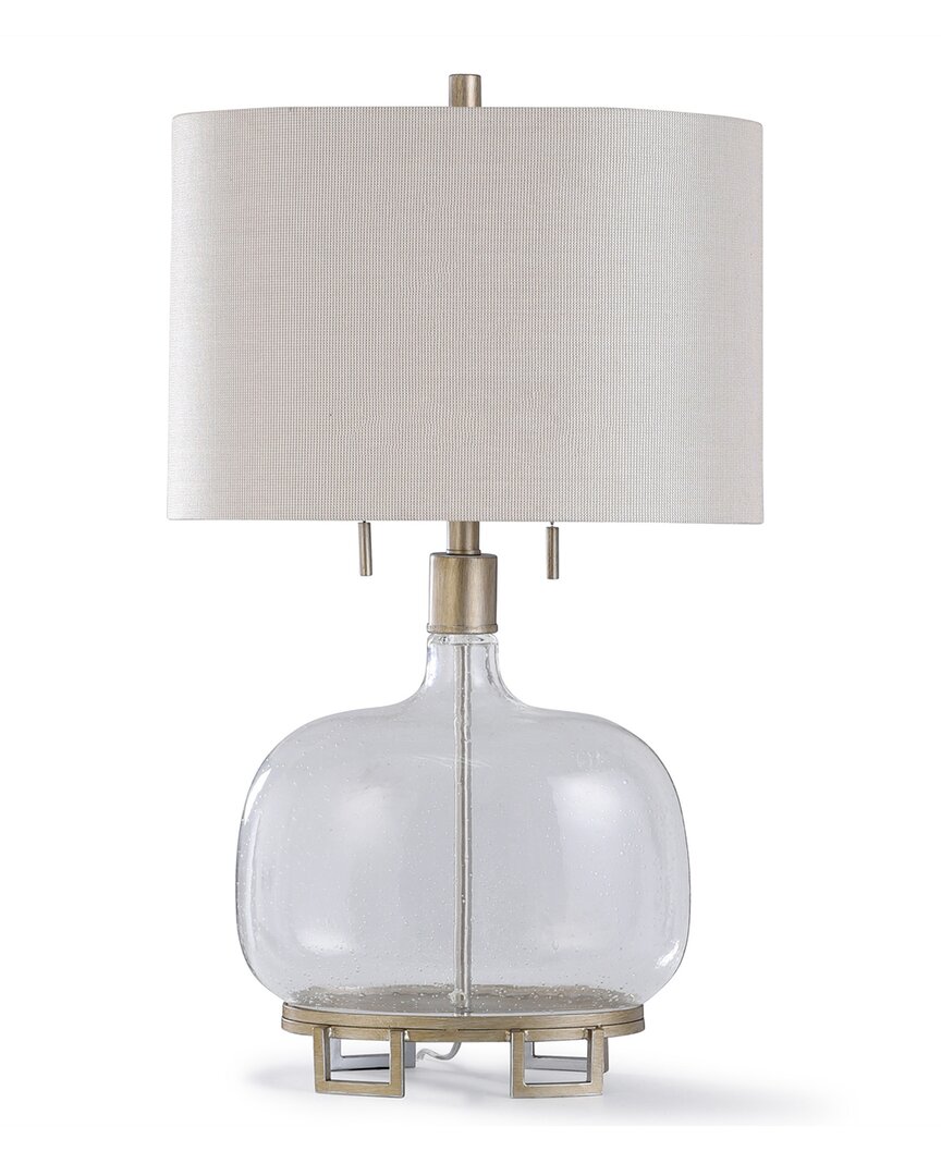Stylecraft Helston Table Lamp In Silver