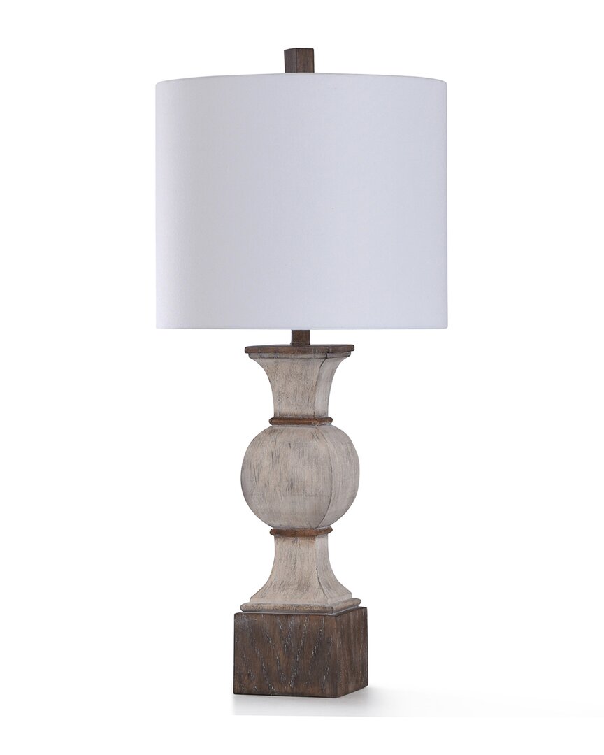 Stylecraft Kirkby Table Lamp In Brown