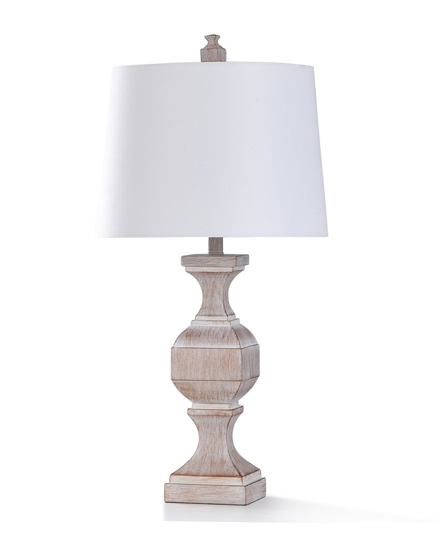 Stylecraft Malta Table Lamp In White