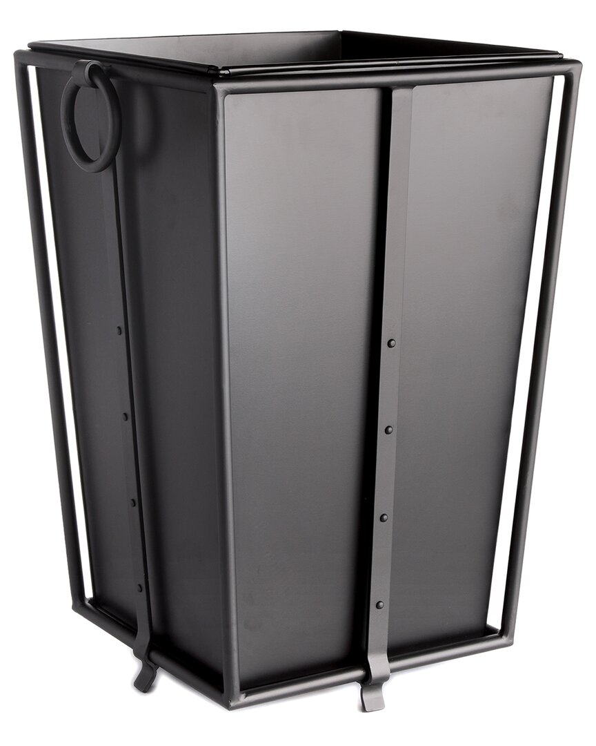 Napa Home & Garden Large Callahan Tapered Planter In Black