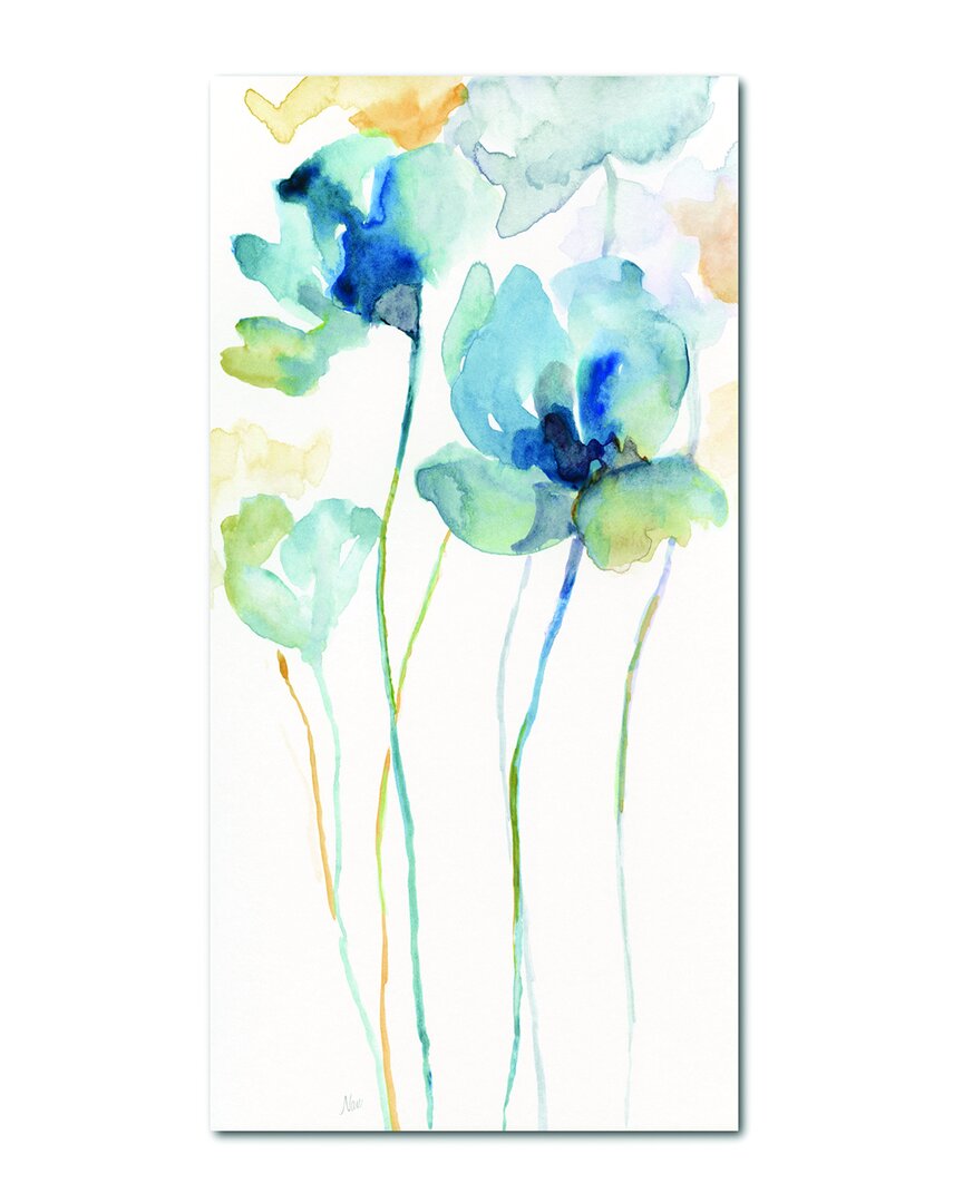 Shop Courtside Market Wildflower Blues Ii Canvas Wall Art