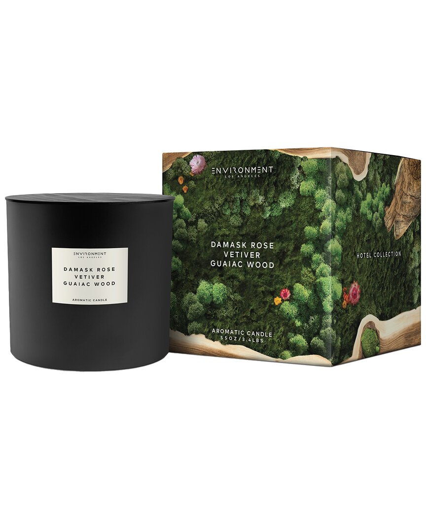 Shop Environment Los Angeles Environment 55oz Candle Inspired By Le Labo Rose 31® And Fairmont Hotel® Damask Rose, Vetiver & Guai