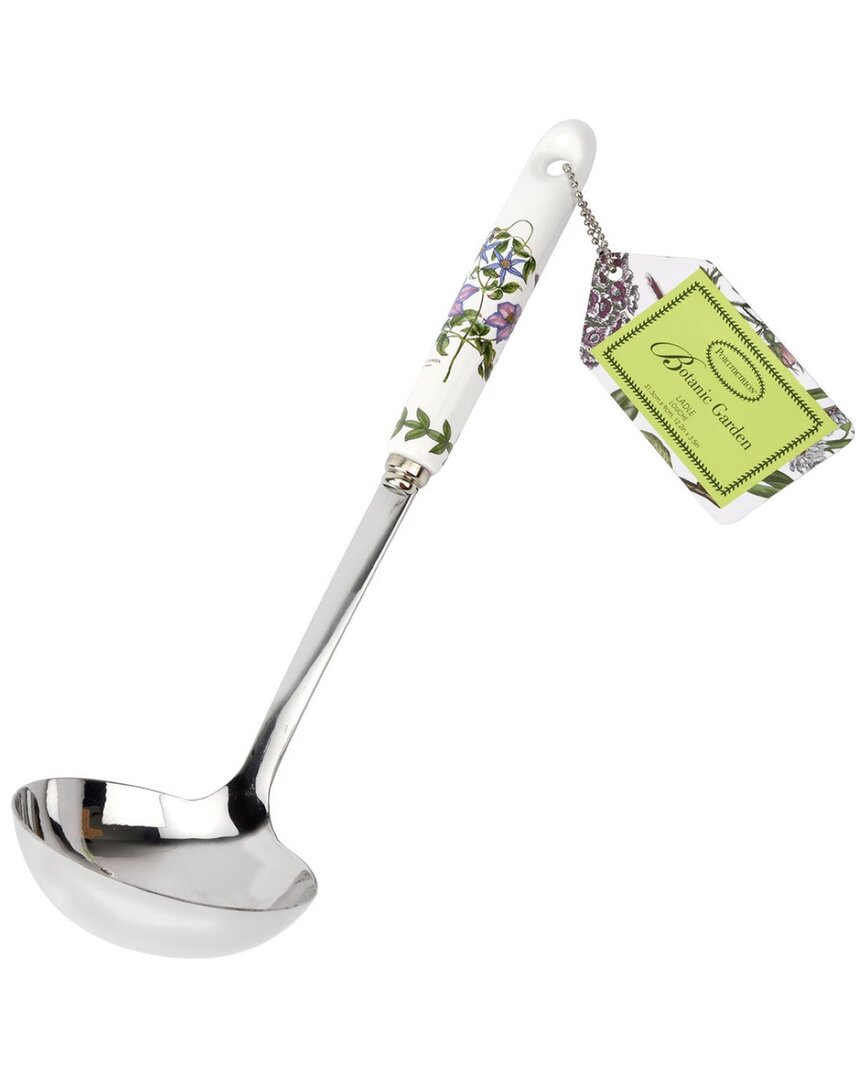 Portmeirion Botanic Garden Ladle In White
