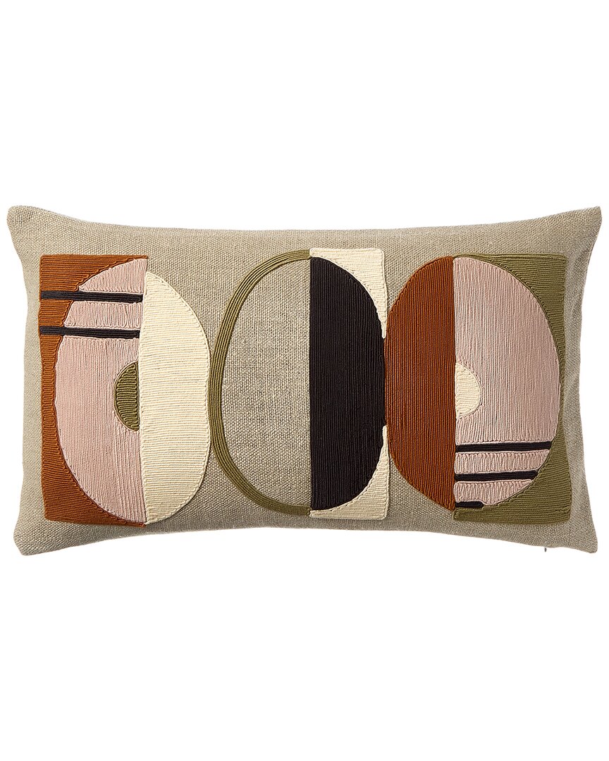 Jonathan Adler Us Kit Monterey Circles Pillow In Multi