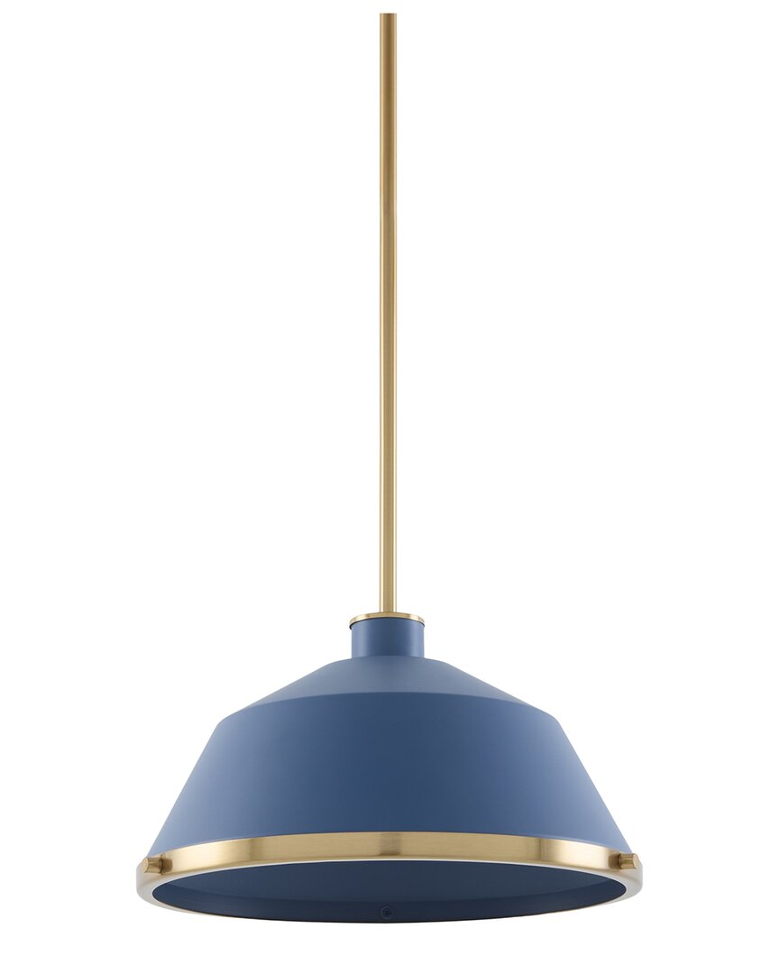Surya Valente Pendant In Blue