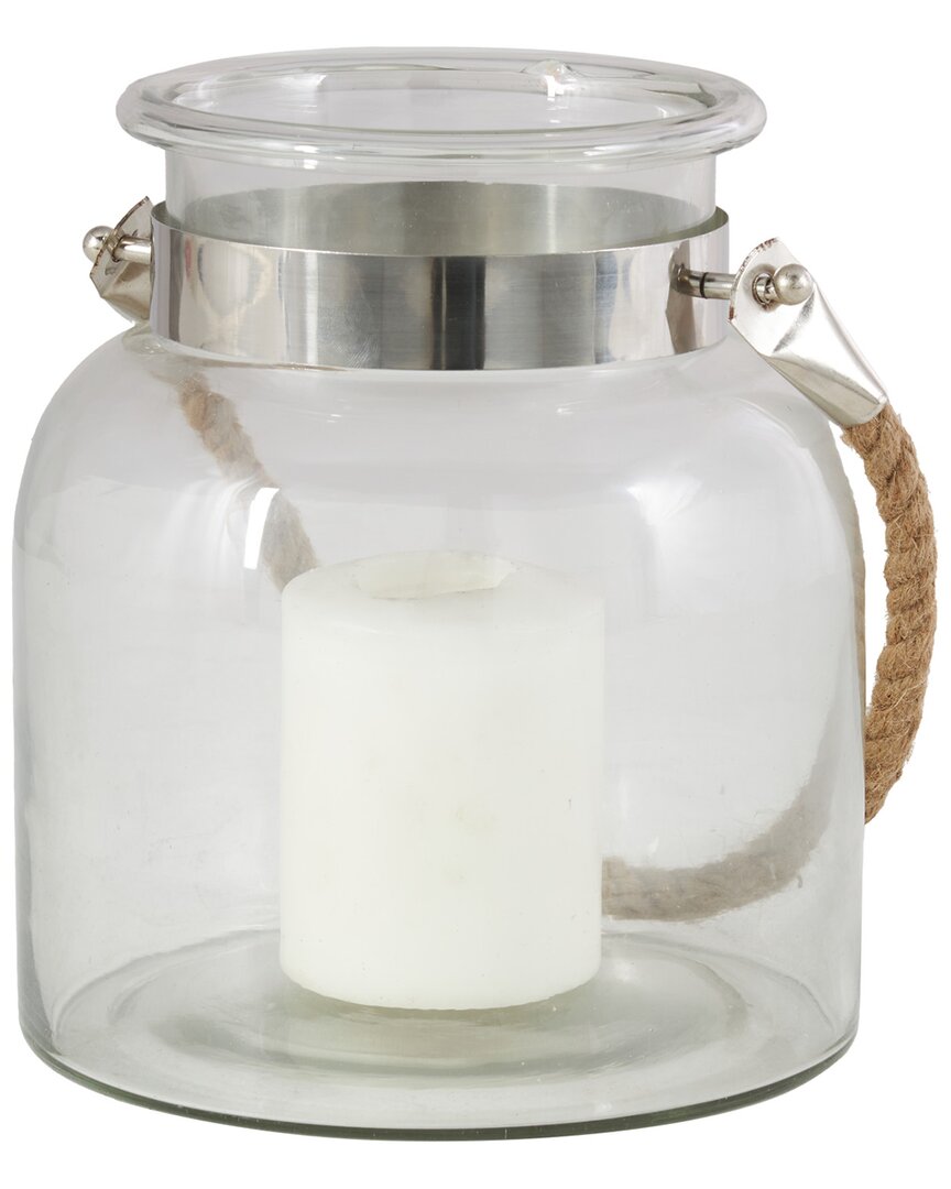Peyton Lane Handmade Coastal Glass Candle Lantern
