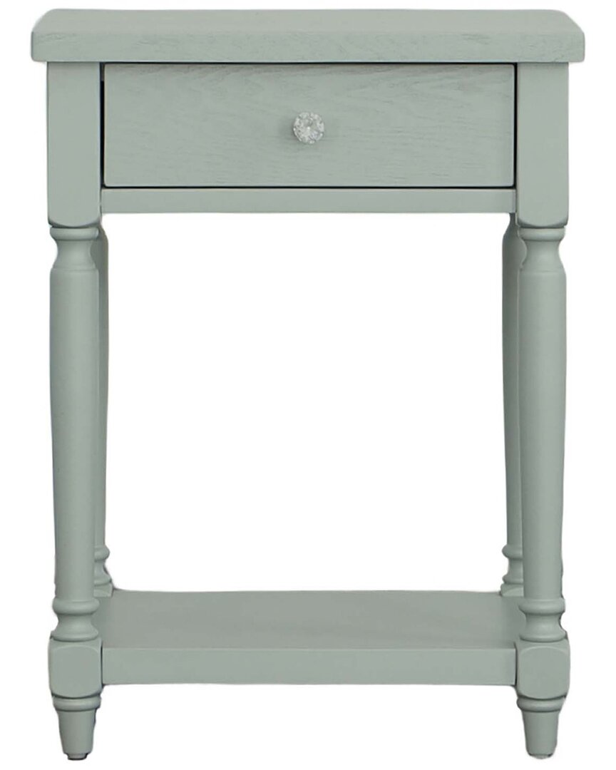 Progressive Furniture Side Table With Electrical Outlet & Usb Ports