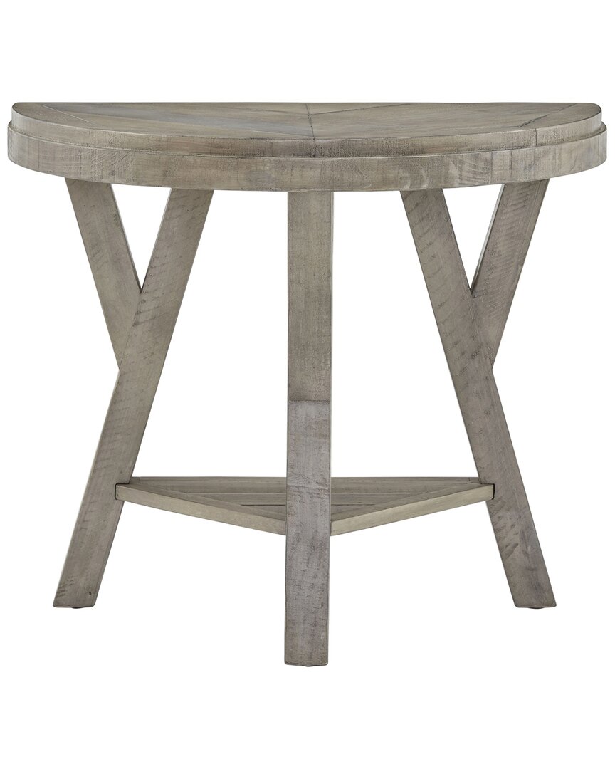Progressive Furniture Chairside Table In Gray