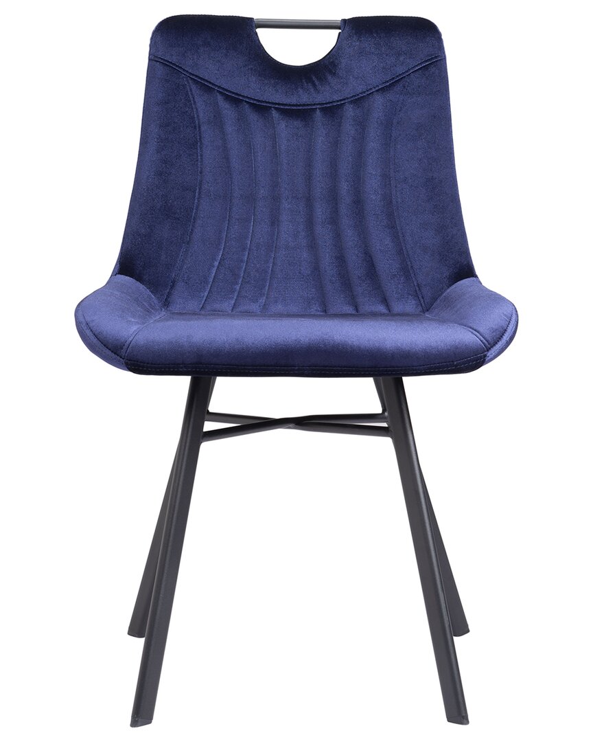Zuo Modern Tyler Dining Chair In Blue