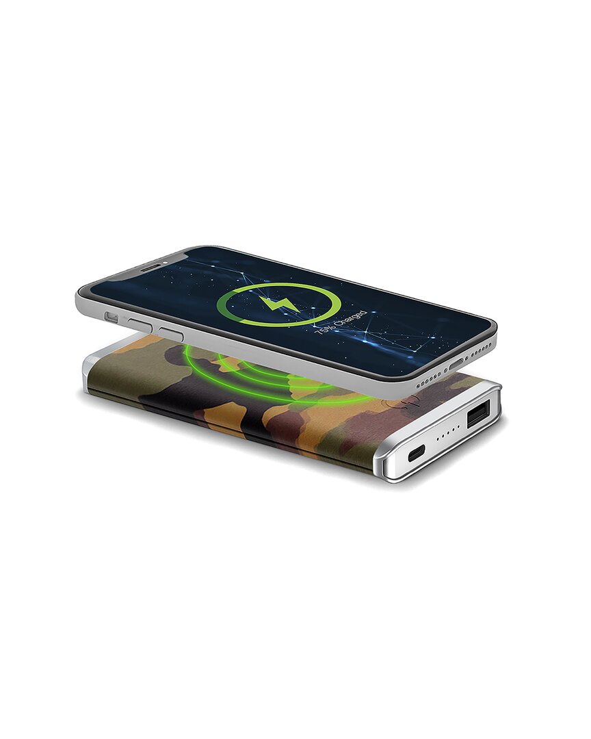 Phunkee Tree Leather Wireless Charging Power Bank