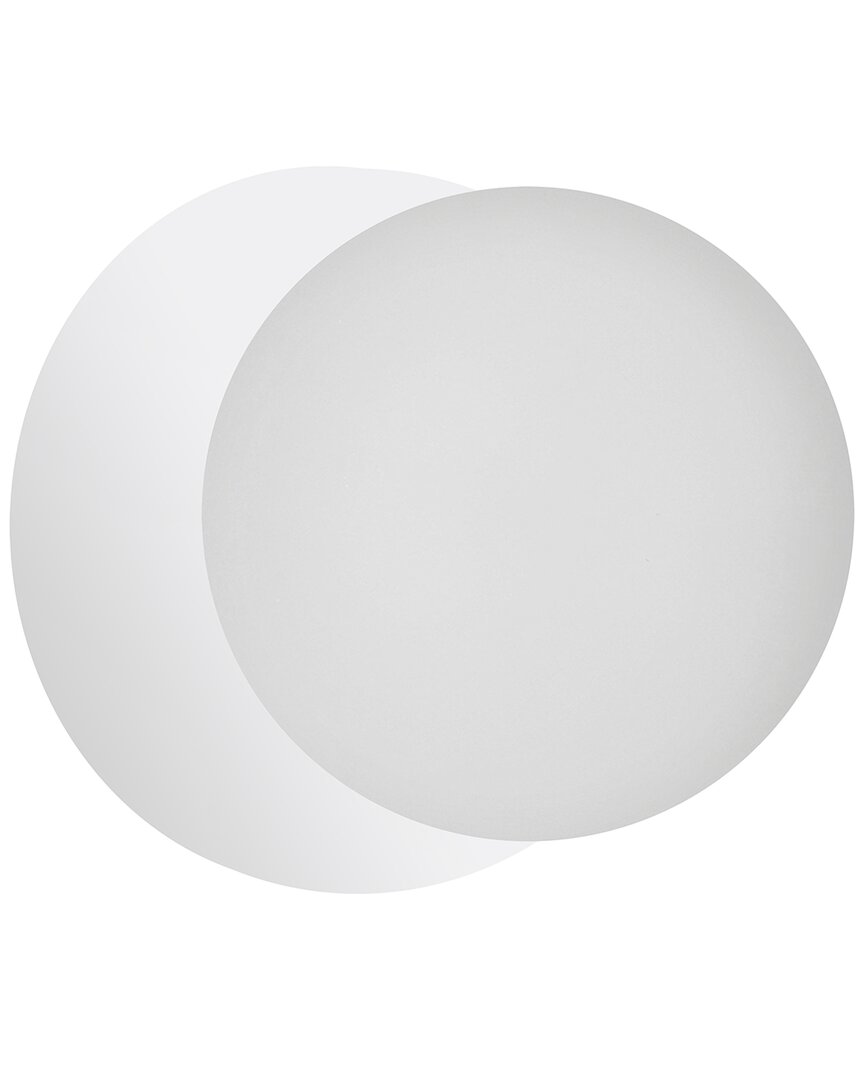 Dainolite Burlat 1-light Wall Sconce In White
