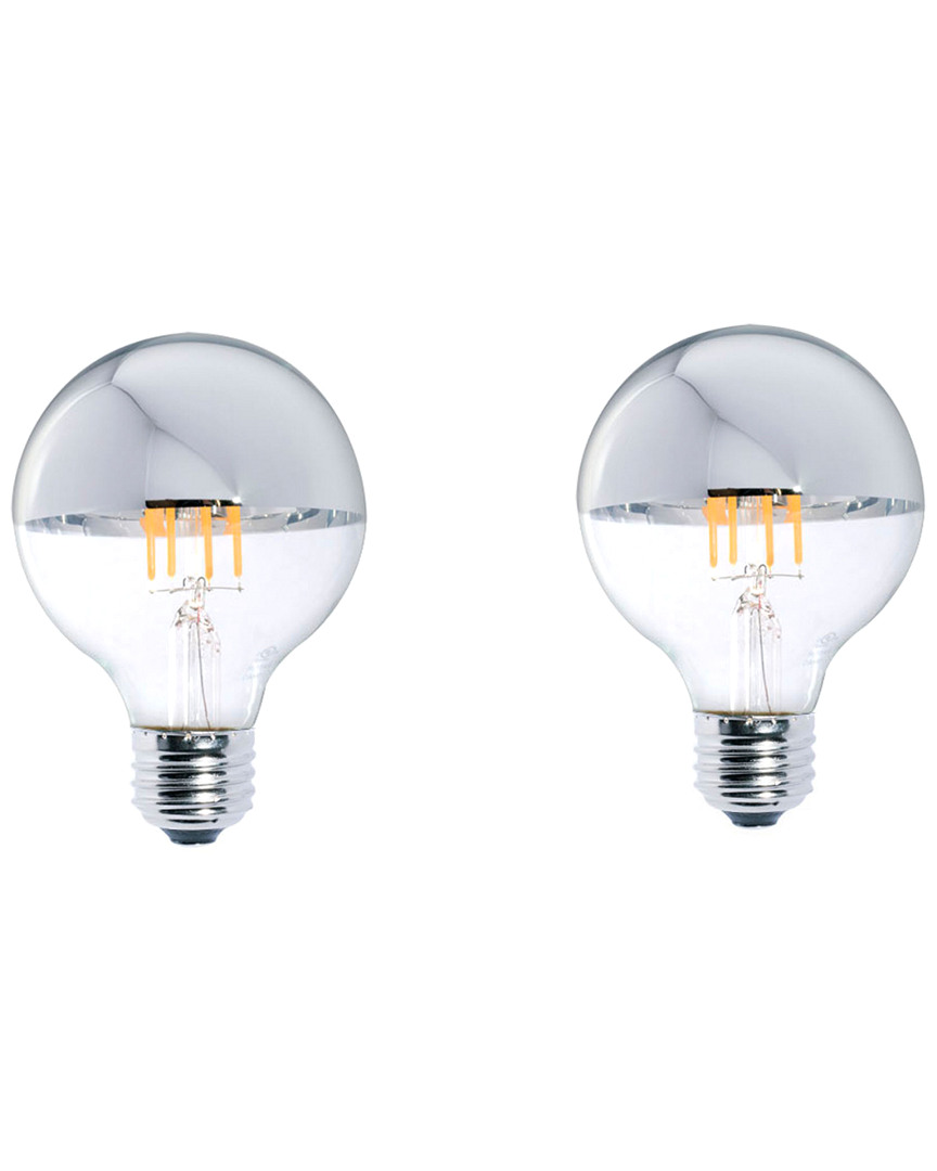 Bulbrite Set Of 2 Led 5w Dimmable Light Bulbs