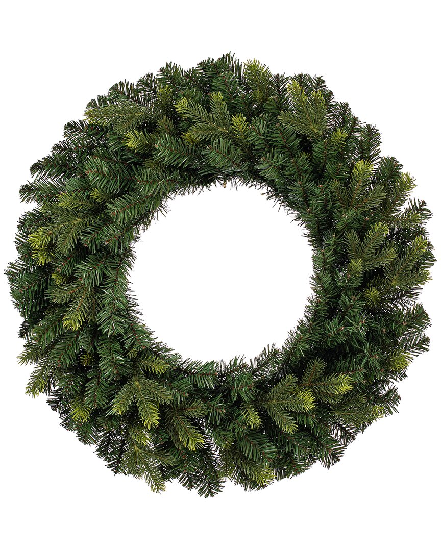 Vickerman 30in Welch Fraser Fir Artificial Unlit Wreath With 348 Realistic  Blend Of Pe/pvc Tips In Green