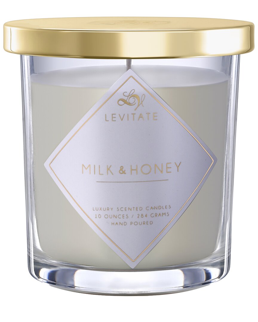 Shop Levitate Candles Everyday Essentials Milk & Honey 10oz Scented Candle