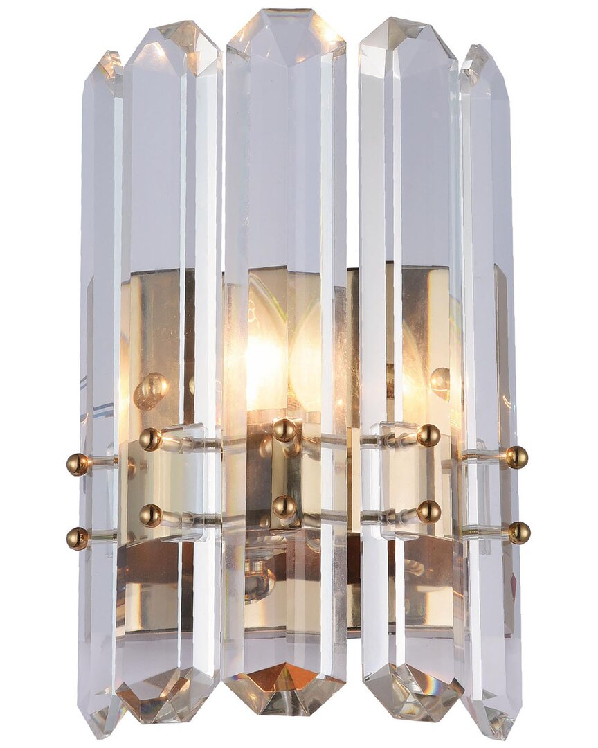 Bethel International Modern Gold Wall Sconce In Gold