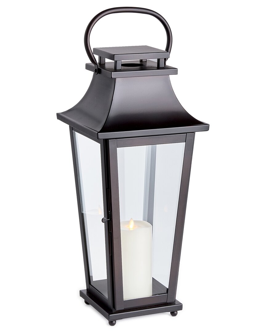Napa Home & Garden Medium Maurice Outdoor Lantern In Black