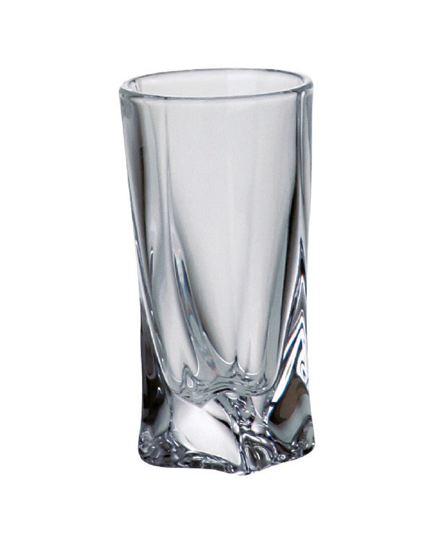 Barski European Lead-free Crystalline Whiskey Shot Glasses Set Of 6 In Clear