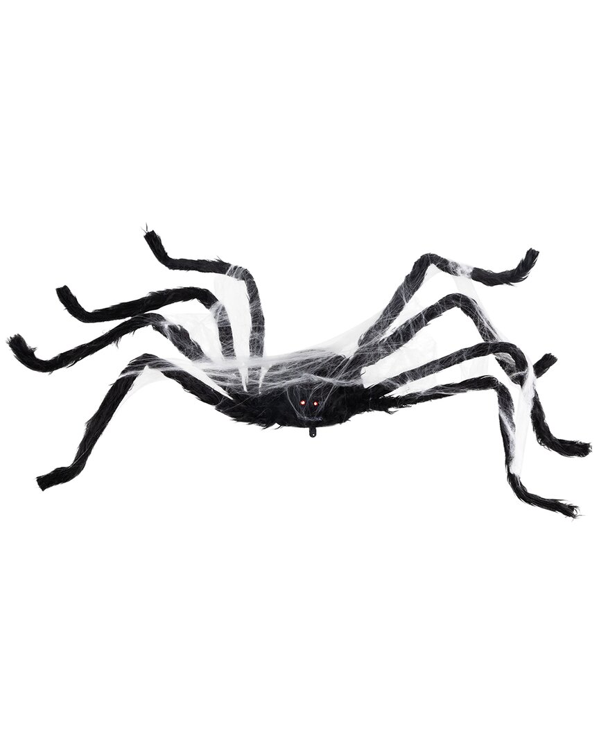 Northlight Animated Spider Halloween Decoration In Black