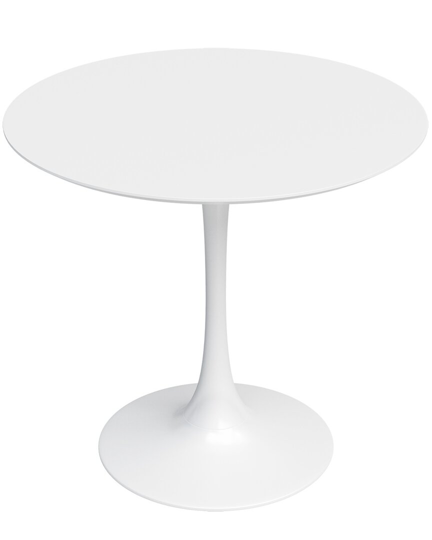 Jamesdar Kurv Cafe Table In White