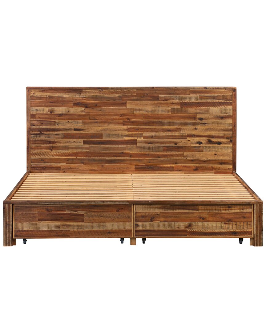 Tov Bushwick Wooden Storage Bed In King In Brown ModeSens
