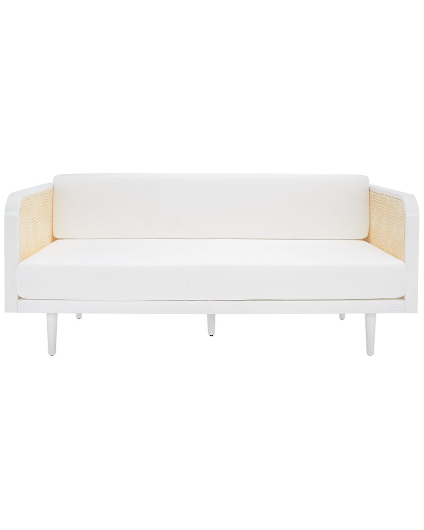Safavieh Couture Helena French Cane Daybed In White